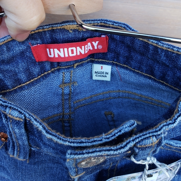 Unionbay Denim High Waisted Shorts sz 1 - Picture 6 of 6